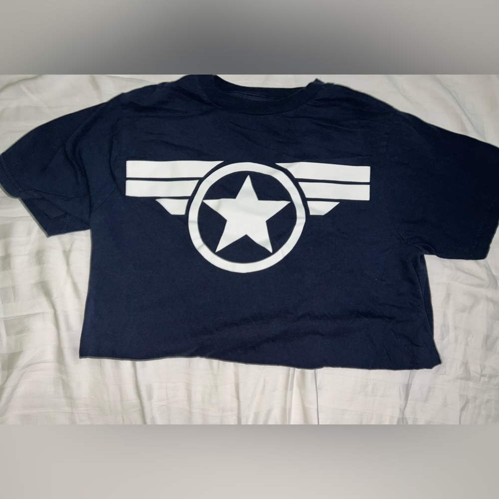 Marvel Captain America graphic tee unisex